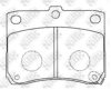 NiBK PN8436 Brake Pad Set, disc brake